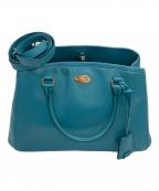 COACHコーチ）の古着「2WAYバッグ」｜スカイブルー
