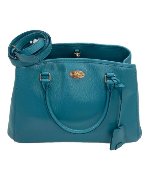 COACH（コーチ）COACH (コーチ) 2WAYバッグ スカイブルーの古着・服飾アイテム