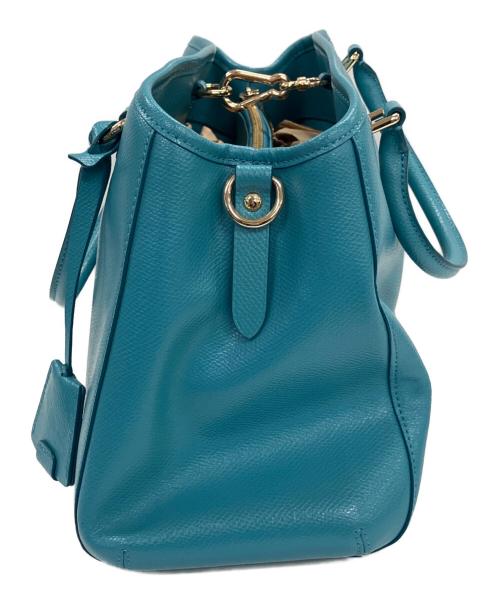 COACH（コーチ）COACH (コーチ) 2WAYバッグ スカイブルーの古着・服飾アイテム