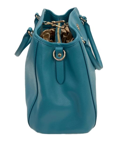 COACH（コーチ）COACH (コーチ) 2WAYバッグ スカイブルーの古着・服飾アイテム