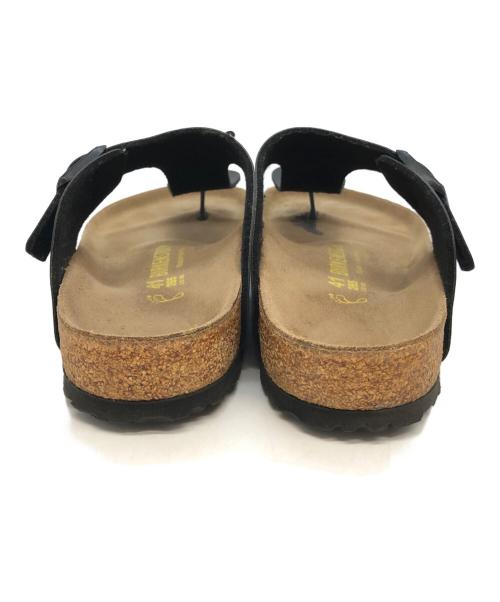 BIRKENSTOCK（ビルケンシュトック）BIRKENSTOCK (ビルケンシュトック) GIZEH　サンダル ブラック×ベージュ サイズ:SIZE 26.5cmの古着・服飾アイテム