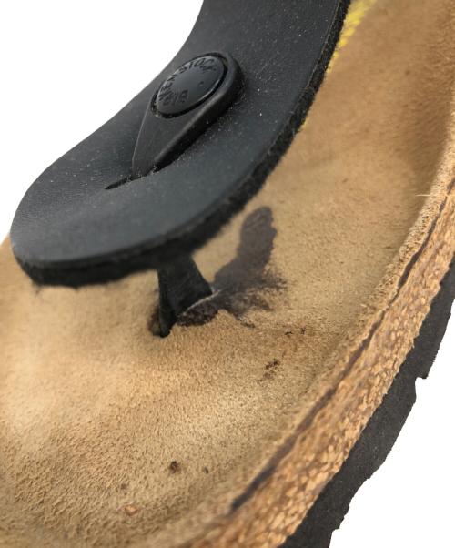 BIRKENSTOCK（ビルケンシュトック）BIRKENSTOCK (ビルケンシュトック) GIZEH　サンダル ブラック×ベージュ サイズ:SIZE 26.5cmの古着・服飾アイテム