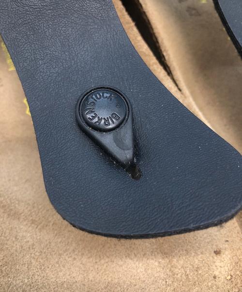 BIRKENSTOCK（ビルケンシュトック）BIRKENSTOCK (ビルケンシュトック) GIZEH　サンダル ブラック×ベージュ サイズ:SIZE 26.5cmの古着・服飾アイテム