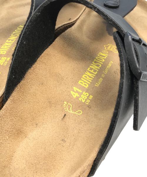 BIRKENSTOCK（ビルケンシュトック）BIRKENSTOCK (ビルケンシュトック) GIZEH　サンダル ブラック×ベージュ サイズ:SIZE 26.5cmの古着・服飾アイテム