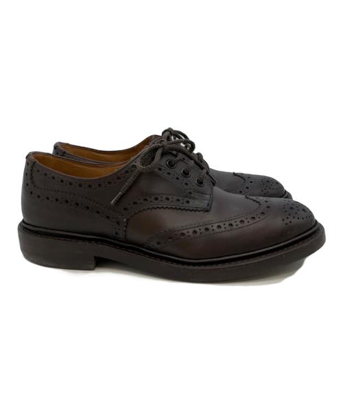 Tricker's（トリッカーズ）Tricker's (トリッカーズ) レザーシューズ ダークブラウン サイズ:27の古着・服飾アイテム