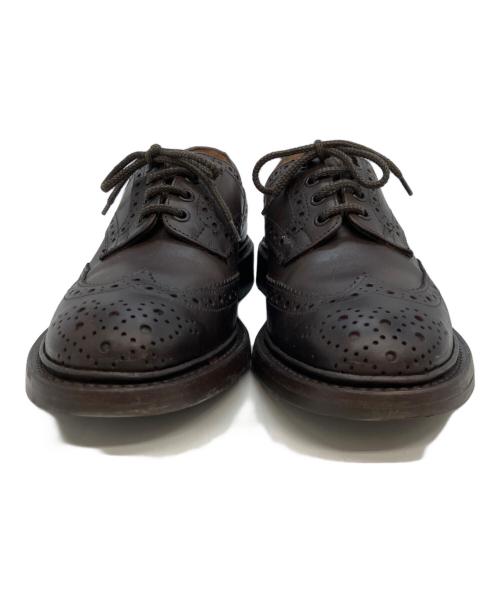 Tricker's（トリッカーズ）Tricker's (トリッカーズ) レザーシューズ ダークブラウン サイズ:27の古着・服飾アイテム