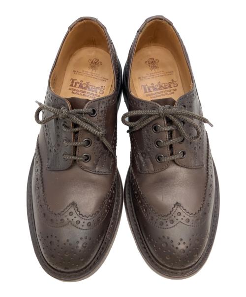 Tricker's（トリッカーズ）Tricker's (トリッカーズ) レザーシューズ ダークブラウン サイズ:27の古着・服飾アイテム