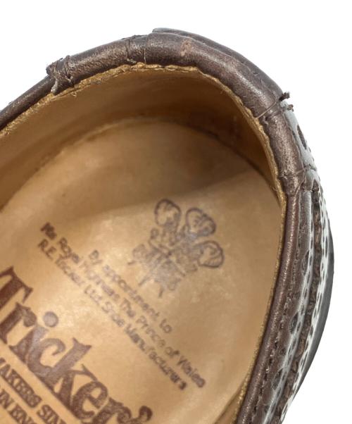 Tricker's（トリッカーズ）Tricker's (トリッカーズ) レザーシューズ ダークブラウン サイズ:27の古着・服飾アイテム