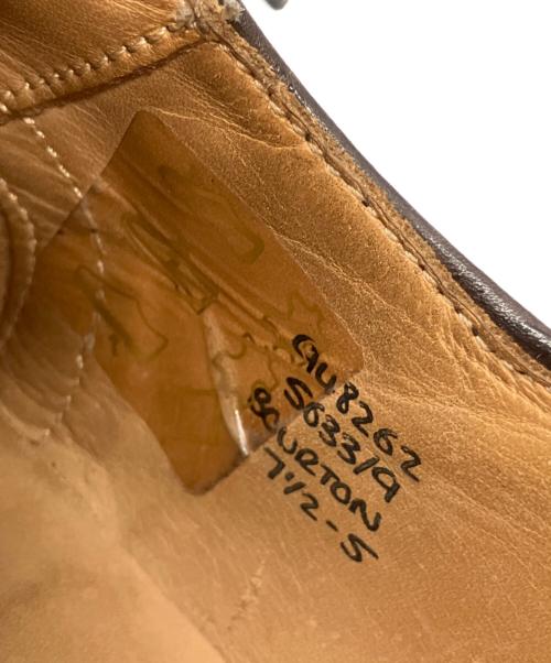 Tricker's（トリッカーズ）Tricker's (トリッカーズ) レザーシューズ ダークブラウン サイズ:27の古着・服飾アイテム