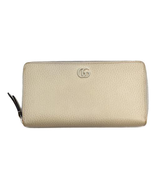 GUCCI（グッチ）GUCCI (グッチ) 長財布 ベージュの古着・服飾アイテム
