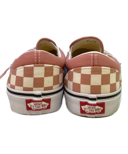 VANS（ヴァンズ）VANS (ヴァンズ) ローカットスニーカー ピンク×アイボリー サイズ:24の古着・服飾アイテム
