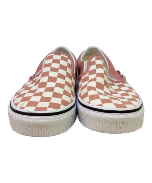VANS（ヴァンズ）VANS (ヴァンズ) ローカットスニーカー ピンク×アイボリー サイズ:24の古着・服飾アイテム