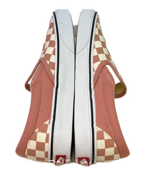 VANS（ヴァンズ）VANS (ヴァンズ) ローカットスニーカー ピンク×アイボリー サイズ:24の古着・服飾アイテム