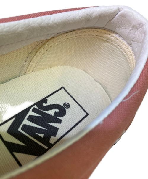 VANS（ヴァンズ）VANS (ヴァンズ) ローカットスニーカー ピンク×アイボリー サイズ:24の古着・服飾アイテム