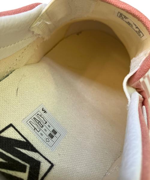 VANS（ヴァンズ）VANS (ヴァンズ) ローカットスニーカー ピンク×アイボリー サイズ:24の古着・服飾アイテム