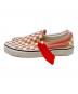 VANS (ヴァンズ) ローカットスニーカー ピンク×アイボリー サイズ:24：5000円