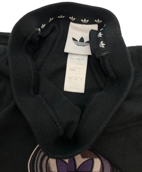 adidas（アディダス）adidas (アディダス) 長袖カットソー ブラック サイズ:Lの古着・服飾アイテム