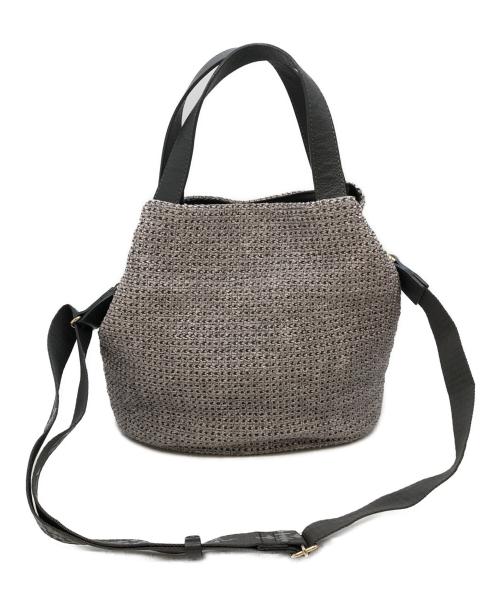 russet（ラシット）russet (ラシット) 2WAYバッグ グレーの古着・服飾アイテム