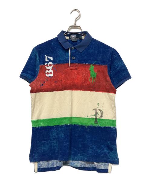 POLO RALPH LAUREN（ポロ・ラルフローレン）POLO RALPH LAUREN (ポロ・ラルフローレン) ポロシャツ マルチカラー サイズ:SIZE Mの古着・服飾アイテム
