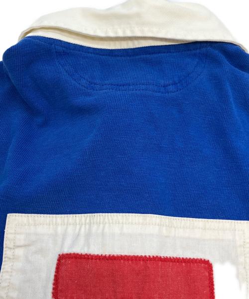 POLO RALPH LAUREN（ポロ・ラルフローレン）POLO RALPH LAUREN (ポロ・ラルフローレン) ポロシャツ ブルー×イエロー サイズ:SIZE Sの古着・服飾アイテム