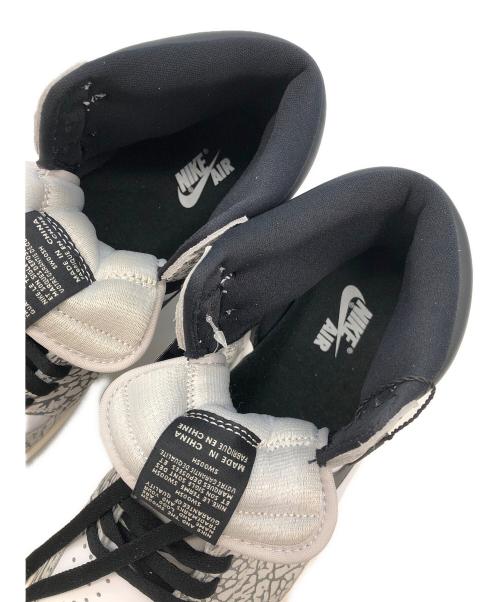NIKE（ナイキ）NIKE (ナイキ) AIR JORDAN1　High OG White Cement/Safari ホワイト×グレー サイズ:SIZE 29cmの古着・服飾アイテム