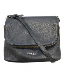 FURLA（フルラ）の古着「ショルダーバッグ」｜ブラック