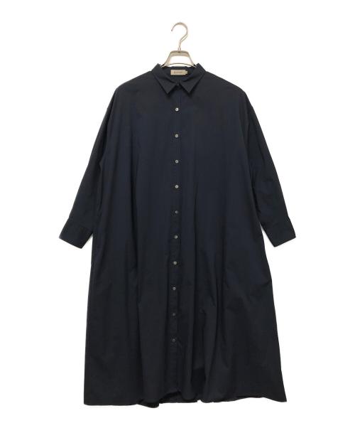 CB CRESTBRIDGE（シービークレストブリッジ）CB CRESTBRIDGE (シービークレストブリッジ) 長袖ワンピース ネイビー サイズ:SIZE Sの古着・服飾アイテム