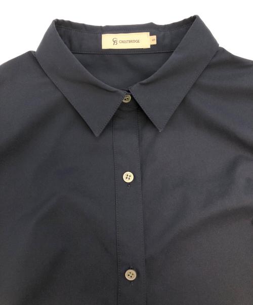 CB CRESTBRIDGE（シービークレストブリッジ）CB CRESTBRIDGE (シービークレストブリッジ) 長袖ワンピース ネイビー サイズ:SIZE Sの古着・服飾アイテム