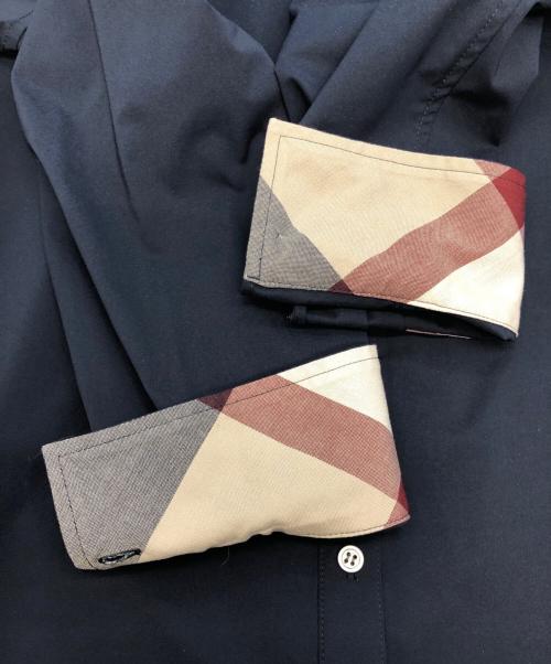 CB CRESTBRIDGE（シービークレストブリッジ）CB CRESTBRIDGE (シービークレストブリッジ) 長袖ワンピース ネイビー サイズ:SIZE Sの古着・服飾アイテム