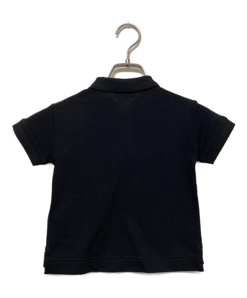 BURBERRY（バーバリー）BURBERRY (バーバリー) ポロシャツ ブラック サイズ:2Y（約90－95相当）の古着・服飾アイテム