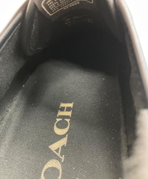 COACH（コーチ）COACH (コーチ) Signature Low Top Sneaker ブラック サイズ:10の古着・服飾アイテム
