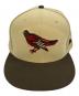 中古・古着 New Era (ニューエラ) キャップ ベージュ×ブラウン サイズ:63.5：9000円