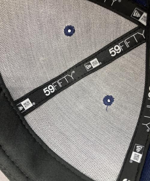 New Era（ニューエラ）New Era (ニューエラ) キャップ ネイビー×イエロー サイズ:63.5の古着・服飾アイテム