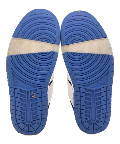 NIKE（ナイキ）NIKE (ナイキ) Jordan Nu Retro 1 Low ブラック×ブルー サイズ:26の古着・服飾アイテム