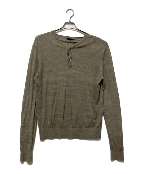 theory（セオリー）theory (セオリー) 薄手ニット ベージュ サイズ:40の古着・服飾アイテム