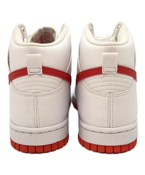 NIKE（ナイキ）NIKE (ナイキ) ハイカットスニーカー オレンジ×ホワイト サイズ:SIZE 26cmの古着・服飾アイテム