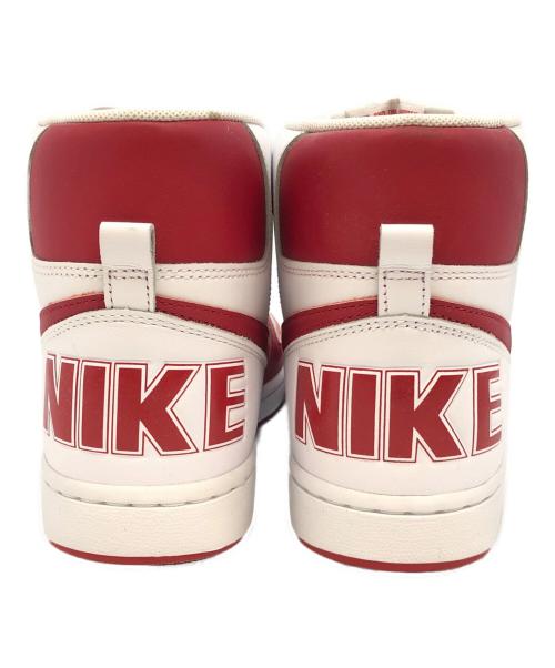 NIKE（ナイキ）NIKE (ナイキ) ハイカットスニーカー ホワイト×レッド サイズ:SIZE 26cmの古着・服飾アイテム