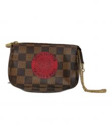 LOUIS VUITTON（ルイ ヴィトン）の古着「ミニ・ポシェット・アクセソワール T&B」｜ブラウン