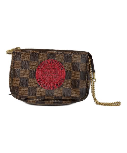 LOUIS VUITTON（ルイ ヴィトン）LOUIS VUITTON (ルイ ヴィトン) ミニ・ポシェット・アクセソワール T&B ブラウンの古着・服飾アイテム