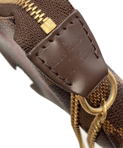 LOUIS VUITTON（ルイ ヴィトン）LOUIS VUITTON (ルイ ヴィトン) ミニ・ポシェット・アクセソワール T&B ブラウンの古着・服飾アイテム