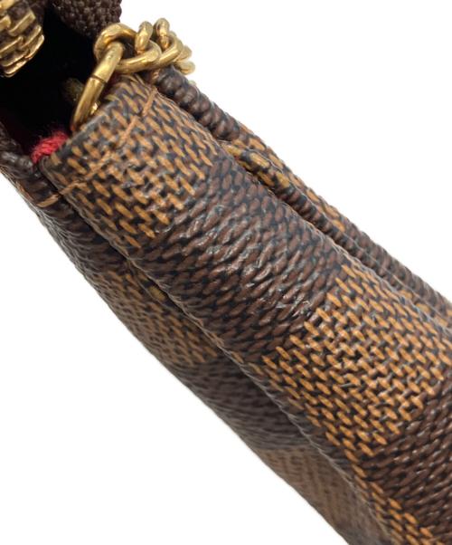 LOUIS VUITTON（ルイ ヴィトン）LOUIS VUITTON (ルイ ヴィトン) ミニ・ポシェット・アクセソワール T&B ブラウンの古着・服飾アイテム