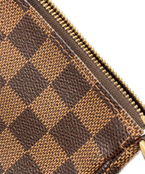 LOUIS VUITTON（ルイ ヴィトン）LOUIS VUITTON (ルイ ヴィトン) ミニ・ポシェット・アクセソワール T&B ブラウンの古着・服飾アイテム