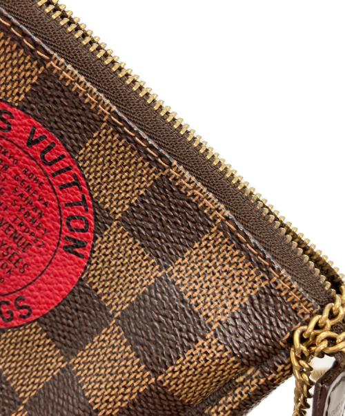LOUIS VUITTON（ルイ ヴィトン）LOUIS VUITTON (ルイ ヴィトン) ミニ・ポシェット・アクセソワール T&B ブラウンの古着・服飾アイテム