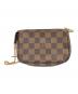 LOUIS VUITTON (ルイ ヴィトン) ミニ・ポシェット・アクセソワール T&B ブラウン：50000円