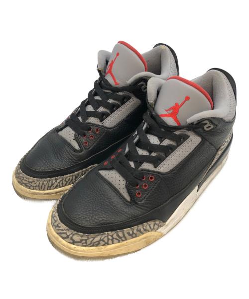 NIKE（ナイキ）NIKE (ナイキ) Air Jordan 3 Retro OG ブラック サイズ:28の古着・服飾アイテム