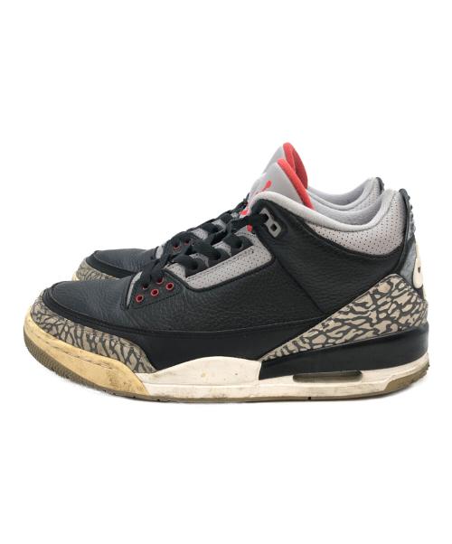 NIKE（ナイキ）NIKE (ナイキ) Air Jordan 3 Retro OG ブラック サイズ:28の古着・服飾アイテム