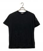 MONCLERモンクレール）の古着「半袖Tシャツ」｜ブラック