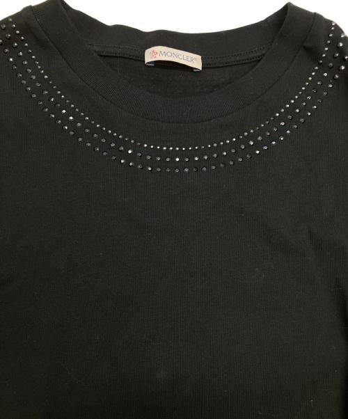 MONCLER（モンクレール）MONCLER (モンクレール) 半袖Tシャツ ブラック サイズ:SIZE Sの古着・服飾アイテム