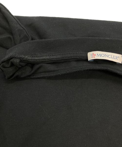 MONCLER（モンクレール）MONCLER (モンクレール) 半袖Tシャツ ブラック サイズ:SIZE Sの古着・服飾アイテム