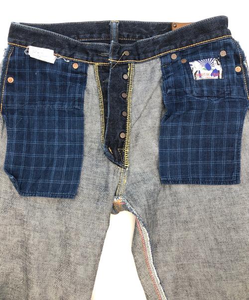 MOMOTARO JEANS（桃太郎ジーンズ）MOMOTARO JEANS (桃太郎ジーンズ) デニムパンツ インディゴ サイズ:不明の古着・服飾アイテム